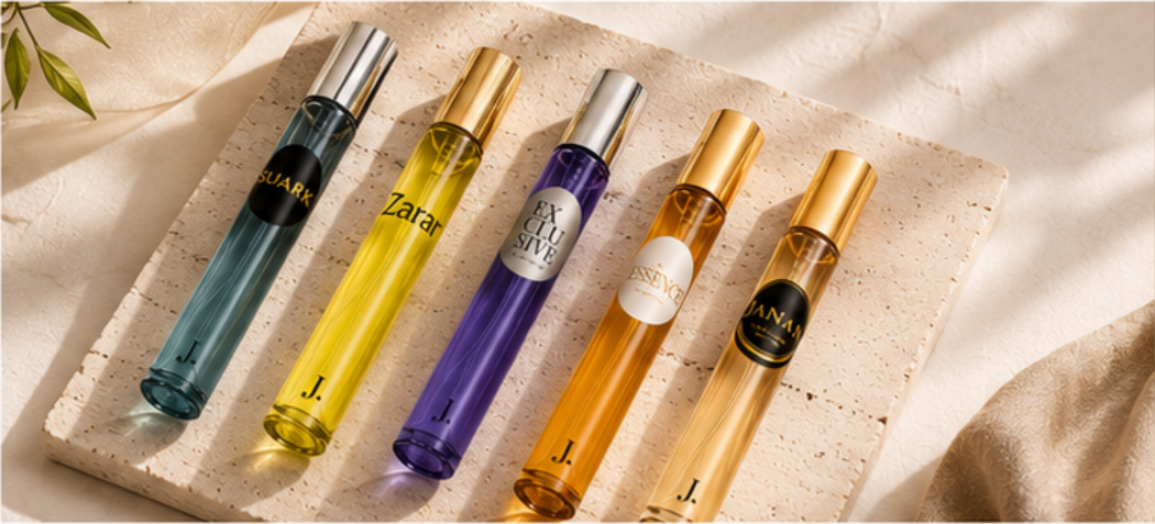 J. Gold Edition Perfume Box – Premium 5‑Piece Fragrance Collection (35ml Each)