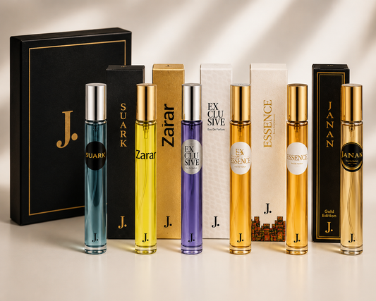 J. Gold Edition Perfume Box – Premium 5‑Piece Fragrance Collection (35ml Each)