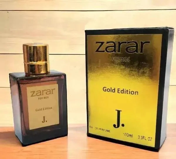 J. Zarar Gold Perfume – Luxury Fragrance for Modern Elegance (100ml)