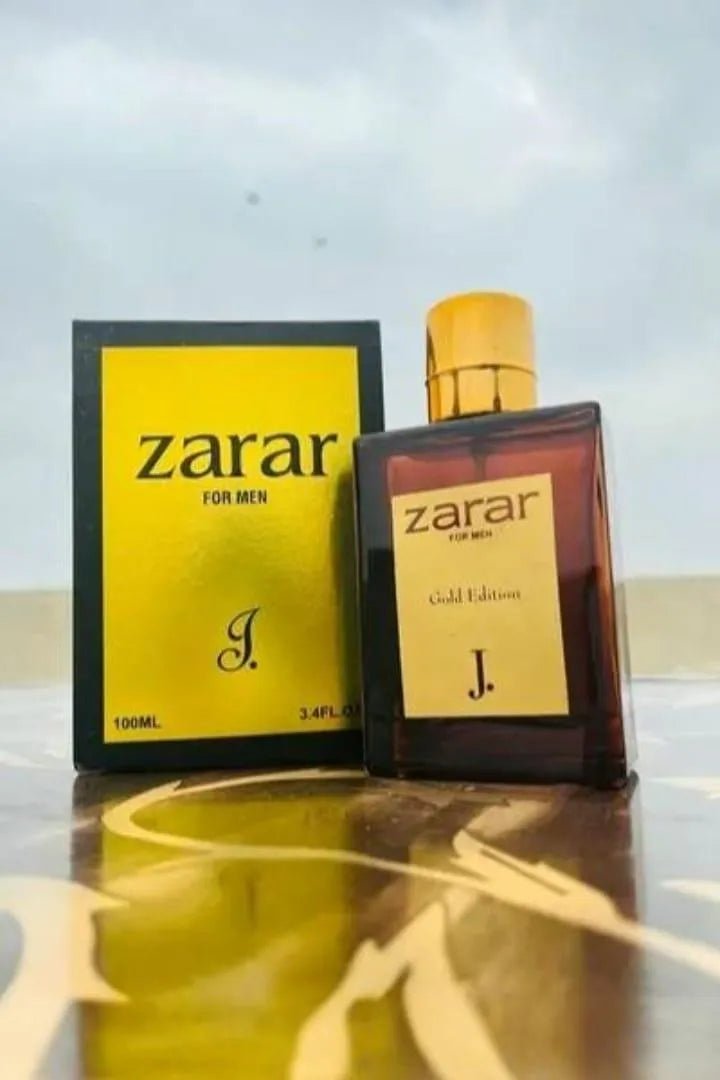 J. Zarar Gold Perfume – Luxury Fragrance for Modern Elegance (100ml)