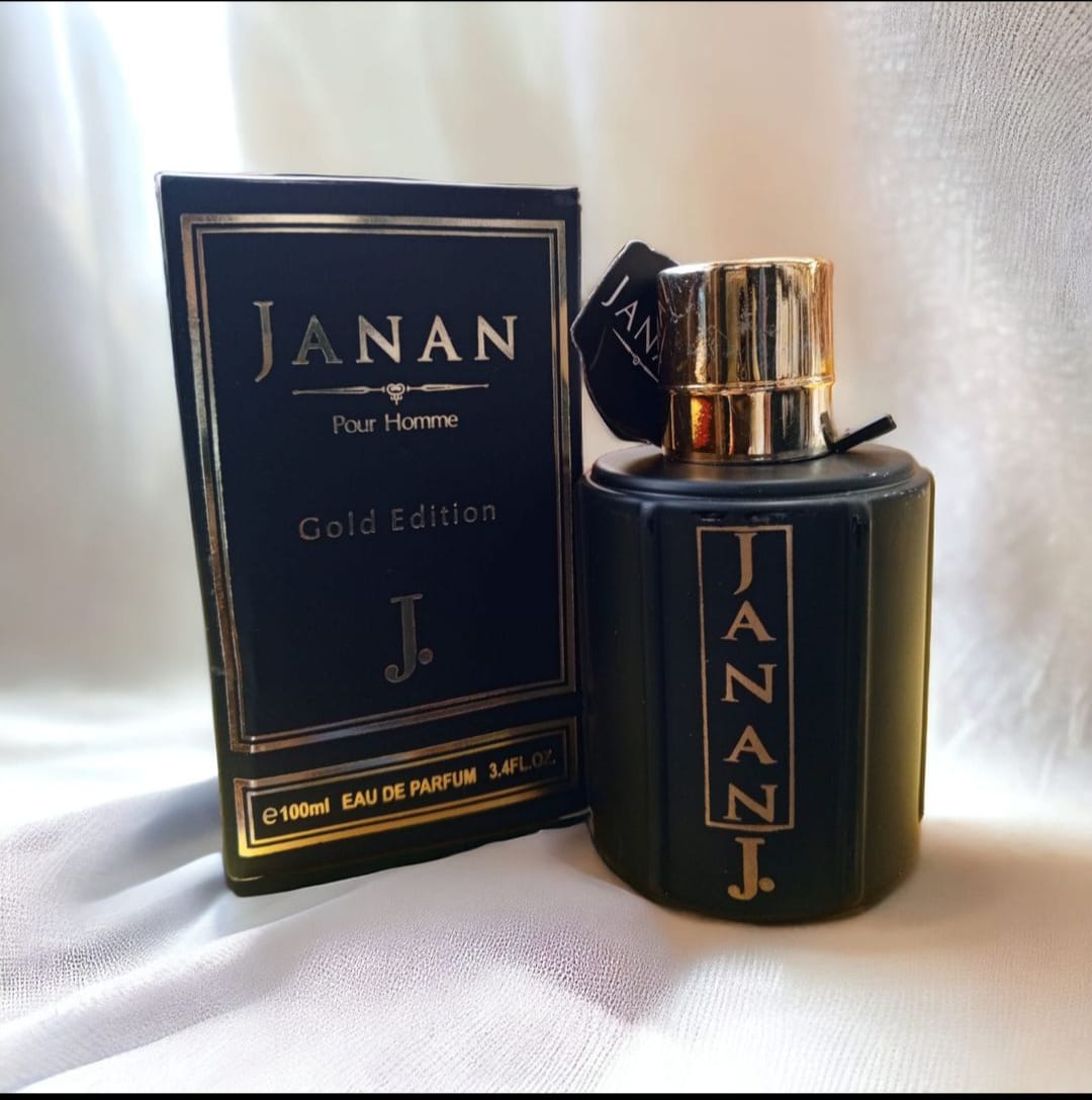 J. Janan Gold Perfume – Luxury Fragrance for Timeless Elegance & Modern Sophistication